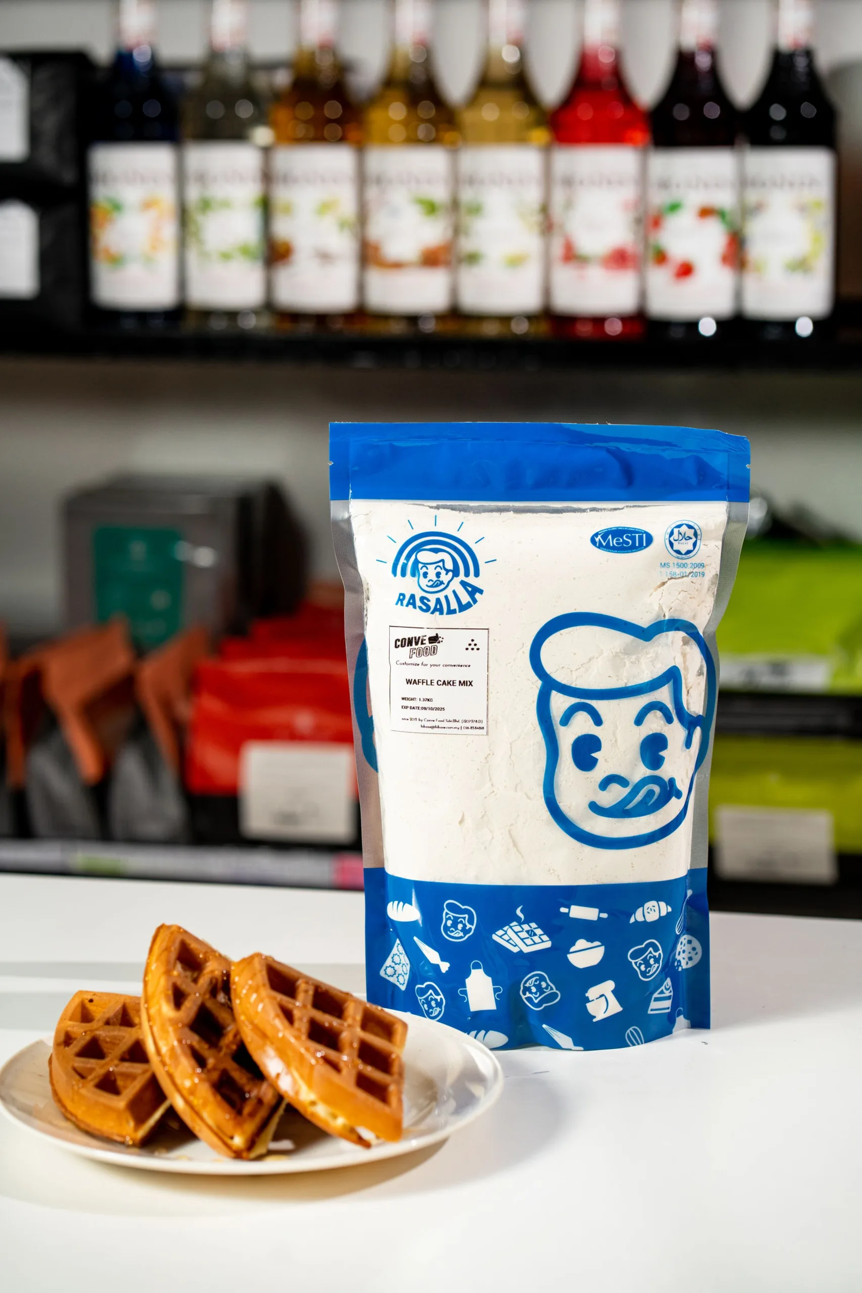 Rasallah Waffle Cake Mix